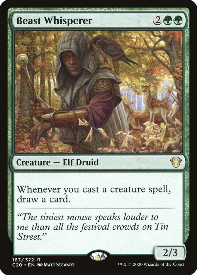 Beast Whisperer 167 (Commander 2020)  | Good Games Adelaide SA