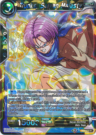 Trunks, Saiyan Majesty [BT8-075] | Good Games Adelaide SA