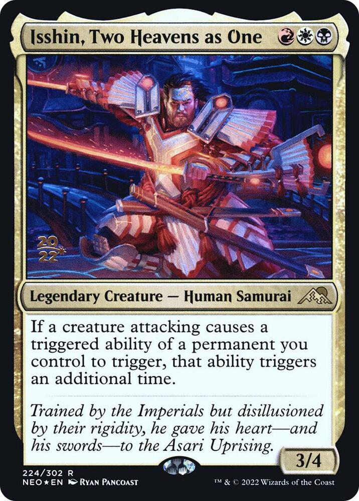 Isshin Two Heavens as One 224 (Prerelease Cards)  - Foil | Good Games Adelaide SA