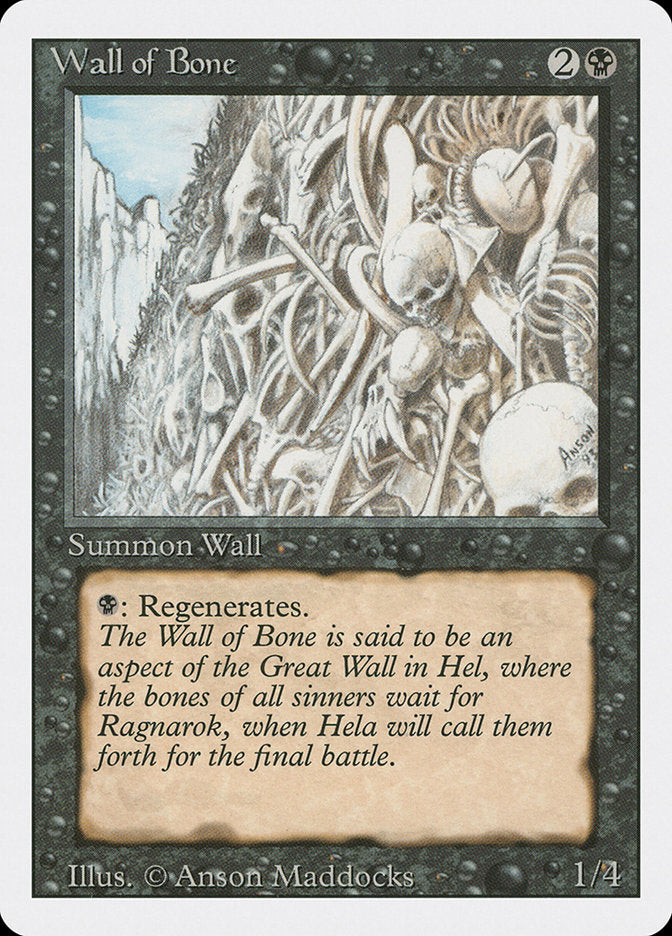 Wall of Bone [Revised Edition] | Good Games Adelaide SA