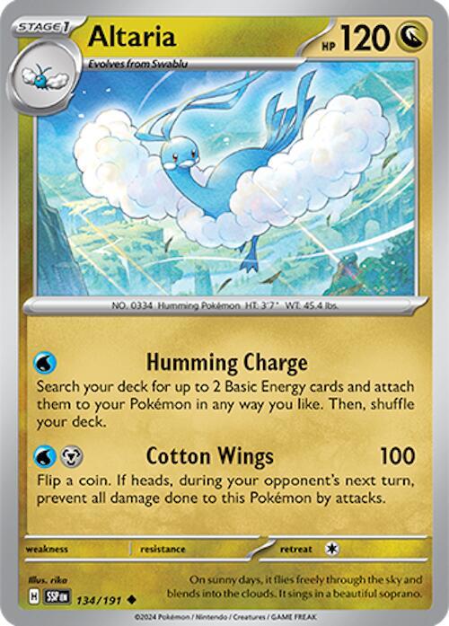 Altaria 134/191 (SV08: Surging Sparks)  | Good Games Adelaide SA