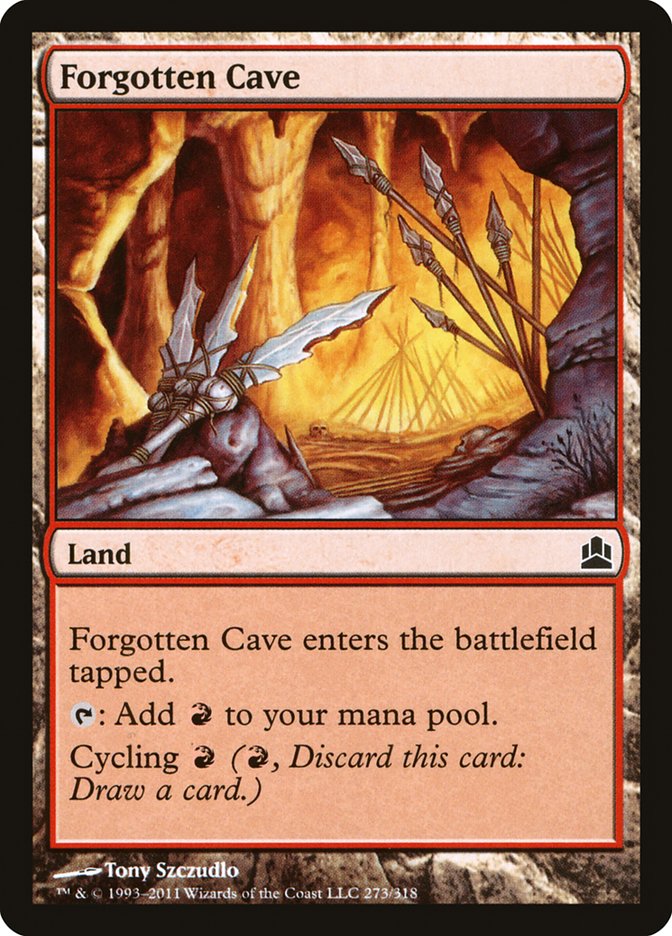 Forgotten Cave [Commander 2011] | Good Games Adelaide SA
