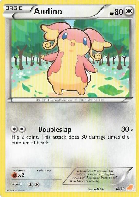 Audino (18/30) [Black & White: Trainer Kit - Excadrill] | Good Games Adelaide SA