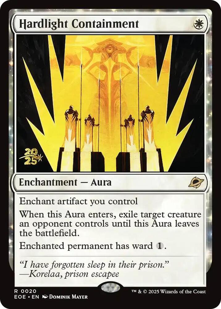 Hardlight Containment 20 (Prerelease Cards)  - Foil | Good Games Adelaide SA