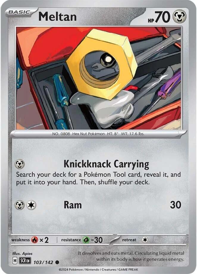 Meltan 103/142 (SV07: Stellar Crown)  | Good Games Adelaide SA