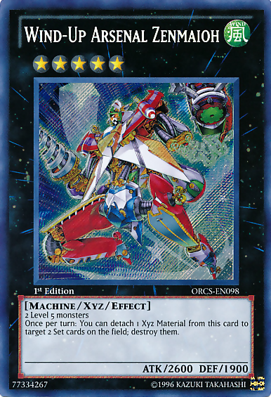 Wind-Up Arsenal Zenmaioh [ORCS-EN098] Secret Rare | Good Games Adelaide SA