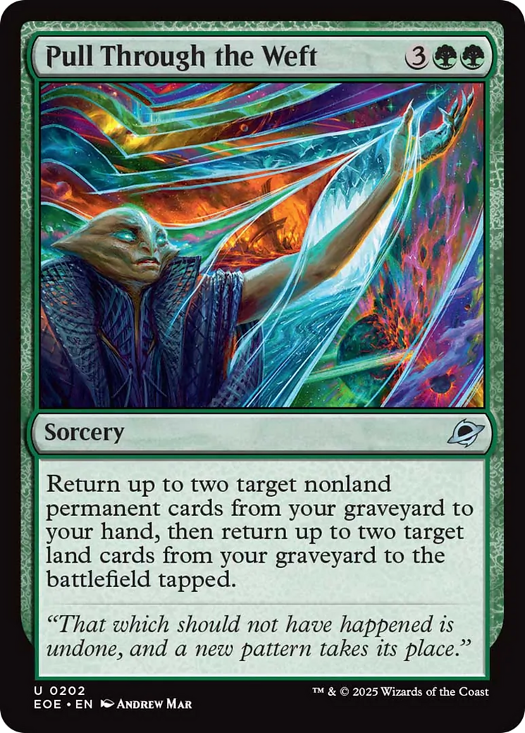 Pull Through the Weft [Edge of Eternities] | Good Games Adelaide SA