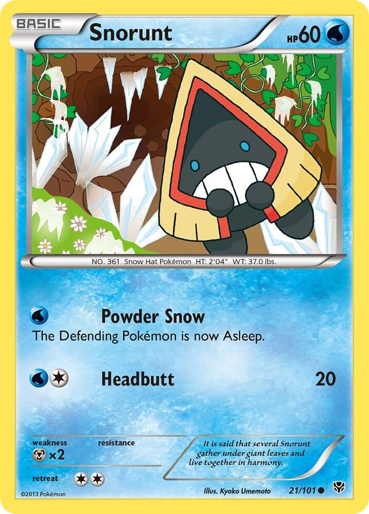 Snorunt 21/101 (Plasma Blast)  - Reverse Holofoil | Good Games Adelaide SA