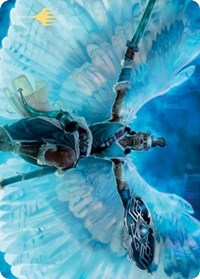 Reidane, God of the Worthy Art Card (Gold-Stamped Signature) [Kaldheim: Art Series] | Good Games Adelaide SA