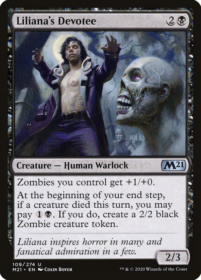 Liliana's Devotee [Core Set 2021] | Good Games Adelaide SA