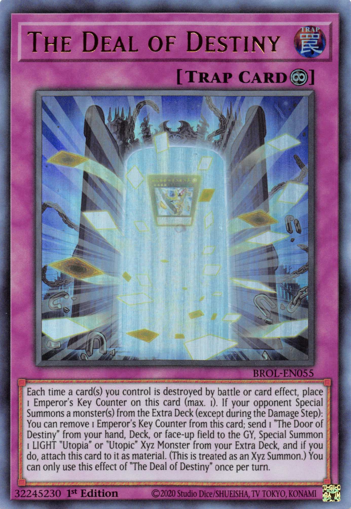 The Deal of Destiny [BROL-EN055] Ultra Rare | Good Games Adelaide SA