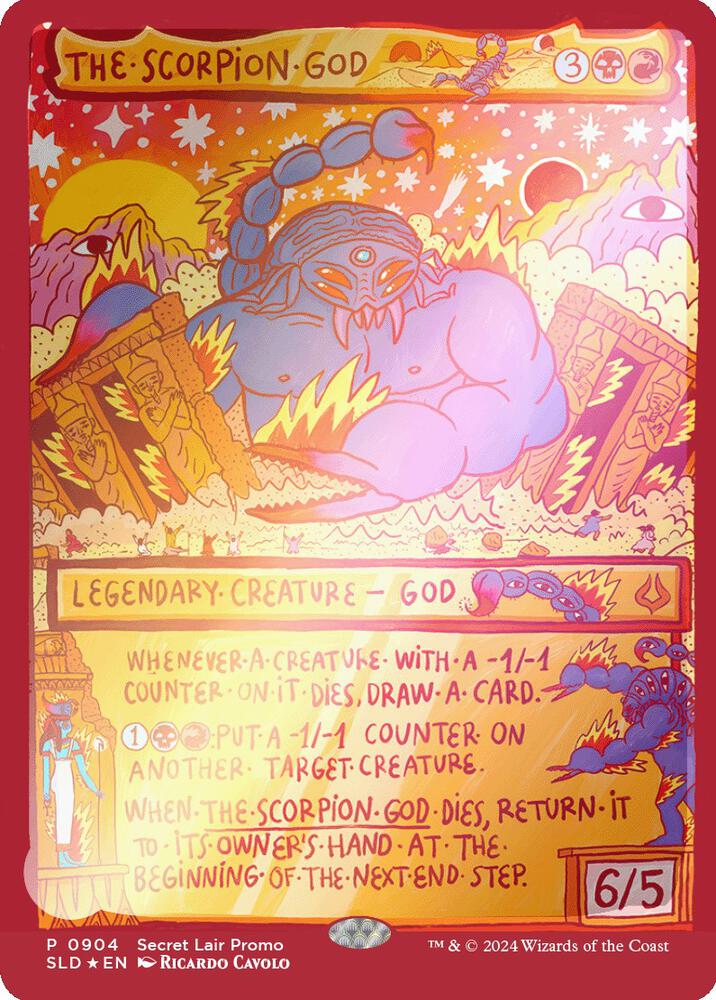 The Scorpion God 904 (Secret Lair Drop Series)  - Foil | Good Games Adelaide SA