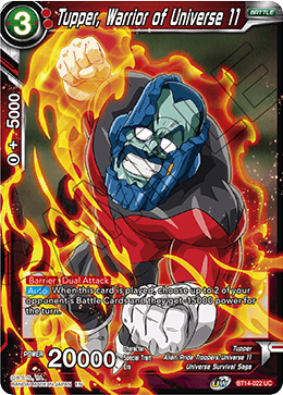 Tupper, Warrior of Universe 11 (BT14-022) [Cross Spirits] | Good Games Adelaide SA