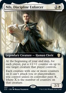 Nils Discipline Enforcer Extended Art 347 (Commander 2021)  | Good Games Adelaide SA