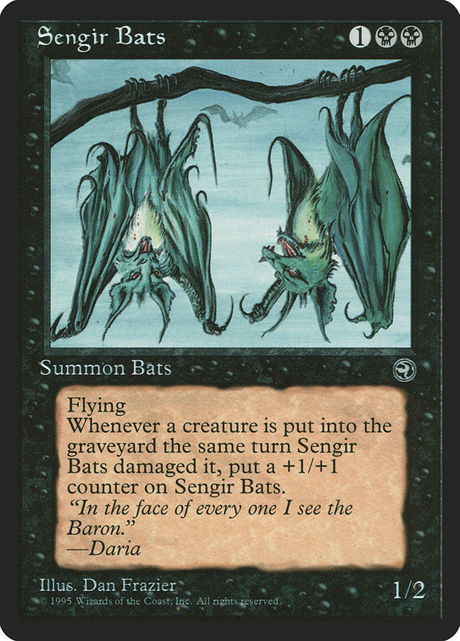 Sengir Bats (Daria Flavor Text) [Homelands] | Good Games Adelaide SA