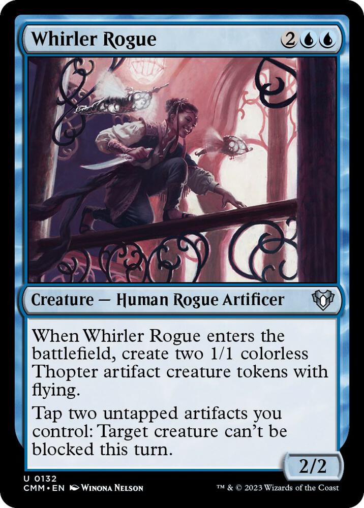 Whirler Rogue 132 (Commander Masters)  - Foil | Good Games Adelaide SA