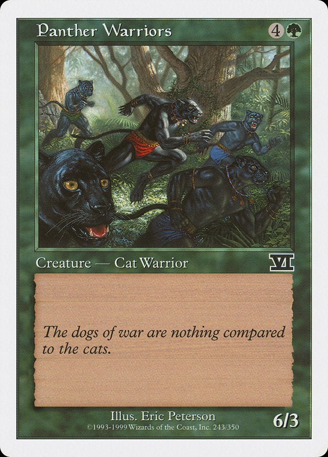 Panther Warriors 243 (Classic Sixth Edition)  | Good Games Adelaide SA