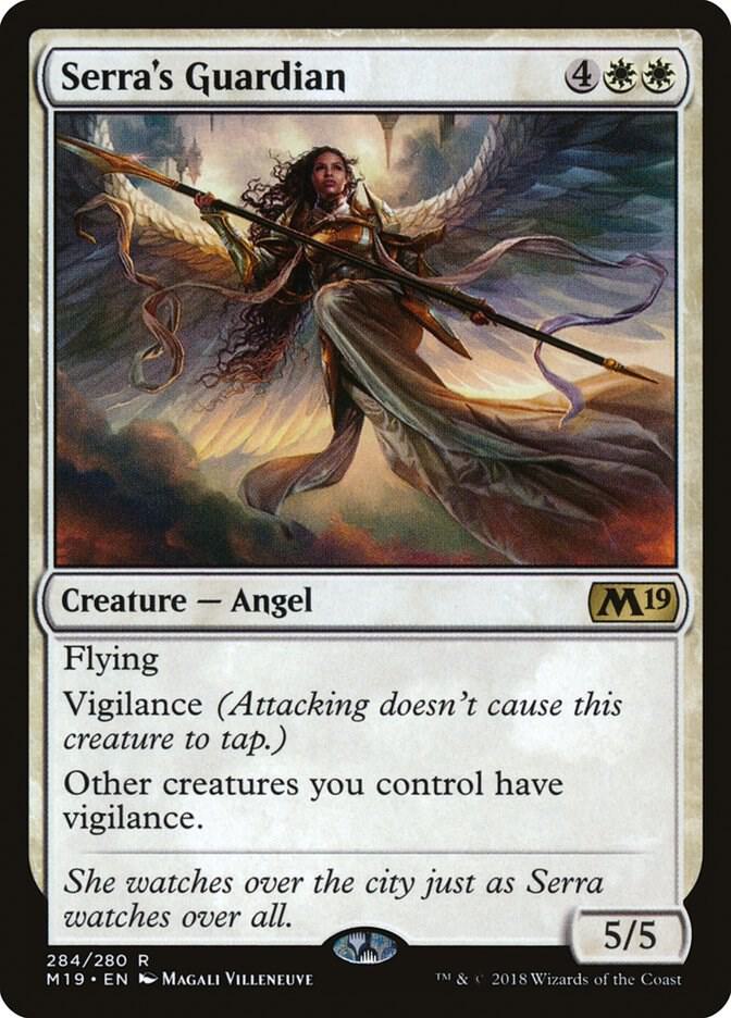 Serra's Guardian 284 (Core Set 2019)  | Good Games Adelaide SA