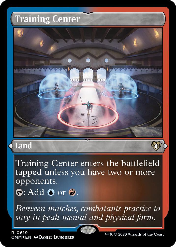 Training Center 619 (Commander Masters)  - Etched Foil | Good Games Adelaide SA