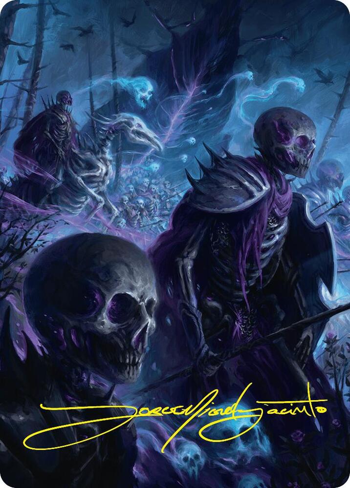 Rise of the Dark Realms Art Card 37 54 Gold Stamped Signature 37 (Art Series: Foundations)  | Good Games Adelaide SA