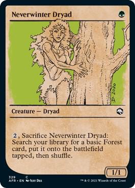 Neverwinter Dryad Showcase 329 (Adventures in the Forgotten Realms)  | Good Games Adelaide SA