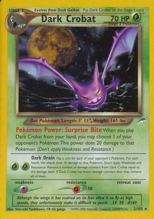 Dark Crobat (2/105) [Neo Destiny Unlimited] | Good Games Adelaide SA