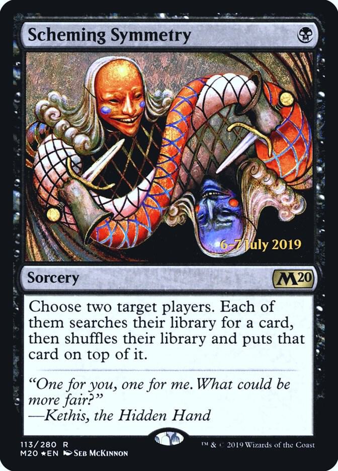 Scheming Symmetry 113 (Prerelease Cards)  - Foil | Good Games Adelaide SA