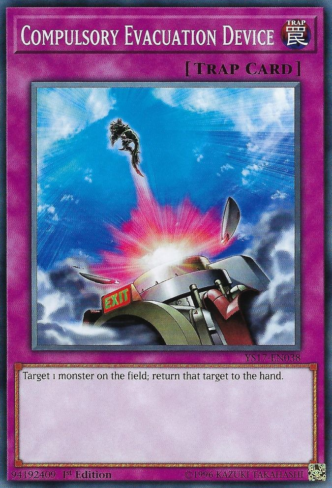 Compulsory Evacuation Device [YS17-EN038] Common | Good Games Adelaide SA