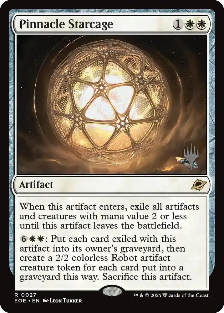 Pinnacle Starcage 27 (Promo Pack: Edge of Eternities)  - Foil | Good Games Adelaide SA