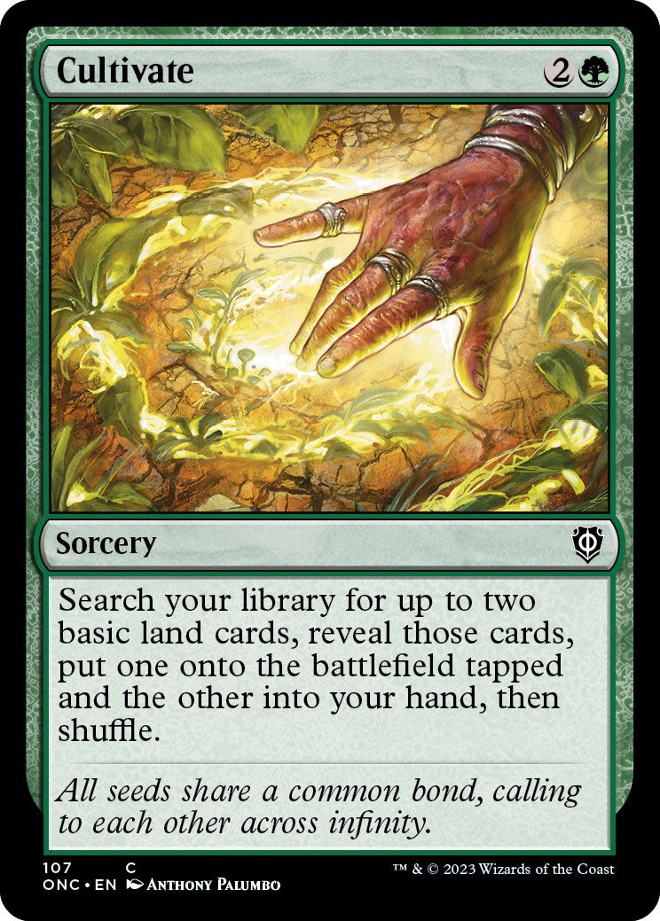 Cultivate [Phyrexia: All Will Be One Commander] | Good Games Adelaide SA