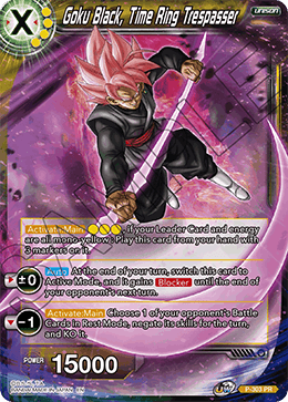 SS Rose Goku Black, Time Ring Trespasser (P-303) [Tournament Promotion Cards] | Good Games Adelaide SA
