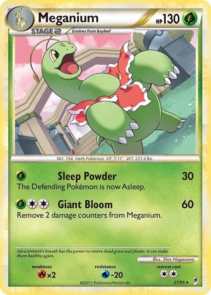 Meganium 27/95 (Call of Legends)  | Good Games Adelaide SA