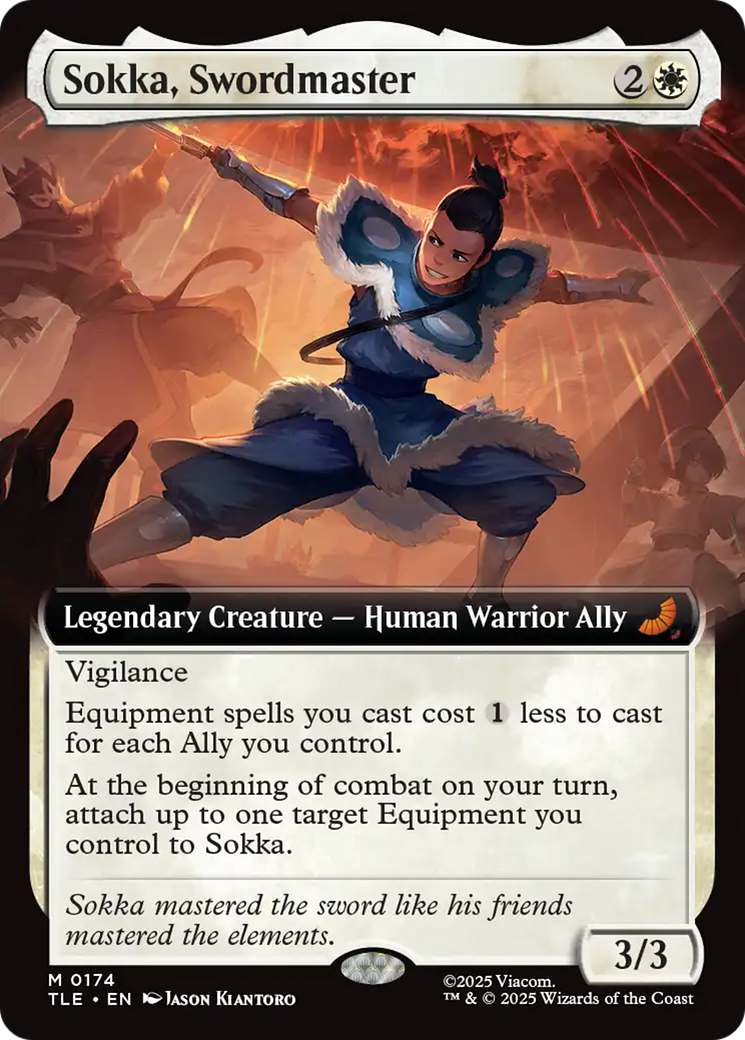 Sokka, Swordmaster (Extended Art) [Avatar: The Last Airbender: Eternal-Legal] | Good Games Adelaide SA