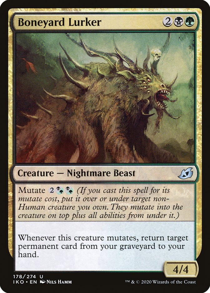 Boneyard Lurker 178 (Ikoria: Lair of Behemoths)  - Foil | Good Games Adelaide SA