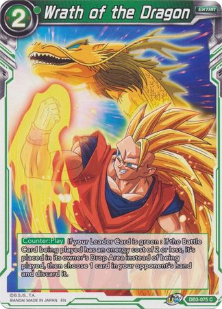 Wrath of the Dragon [DB3-075] | Good Games Adelaide SA