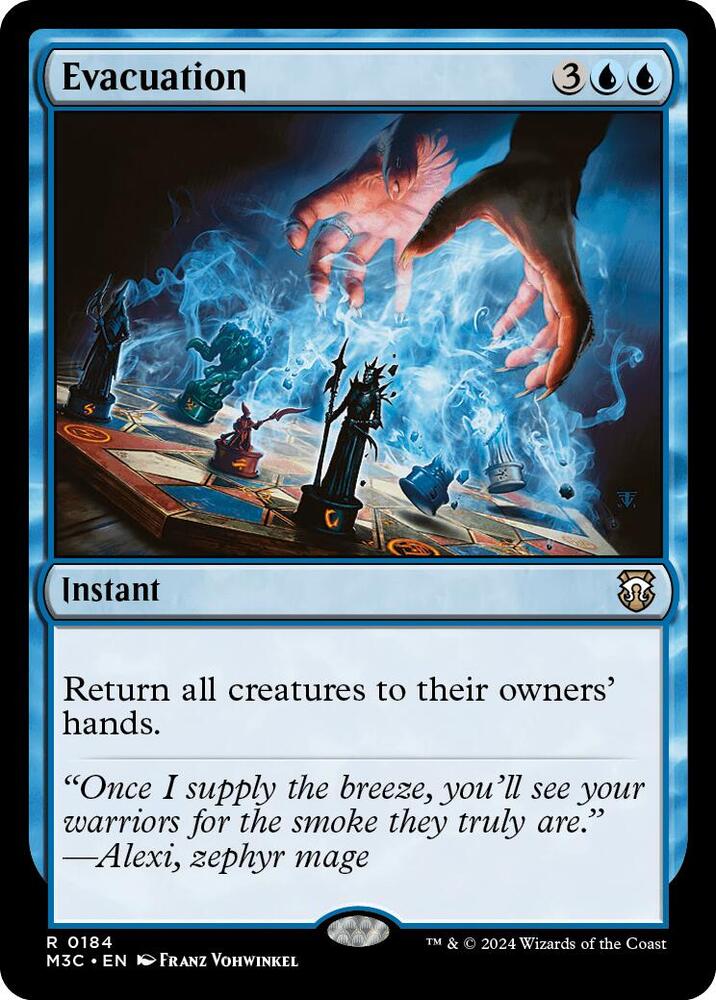 Evacuation 184/411 (Commander: Modern Horizons 3)  - Ripple Foil | Good Games Adelaide SA