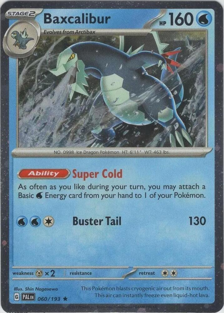 Baxcalibur 060 193 Cosmos Holo 060/193 (Blister Exclusives)  - Holofoil | Good Games Adelaide SA