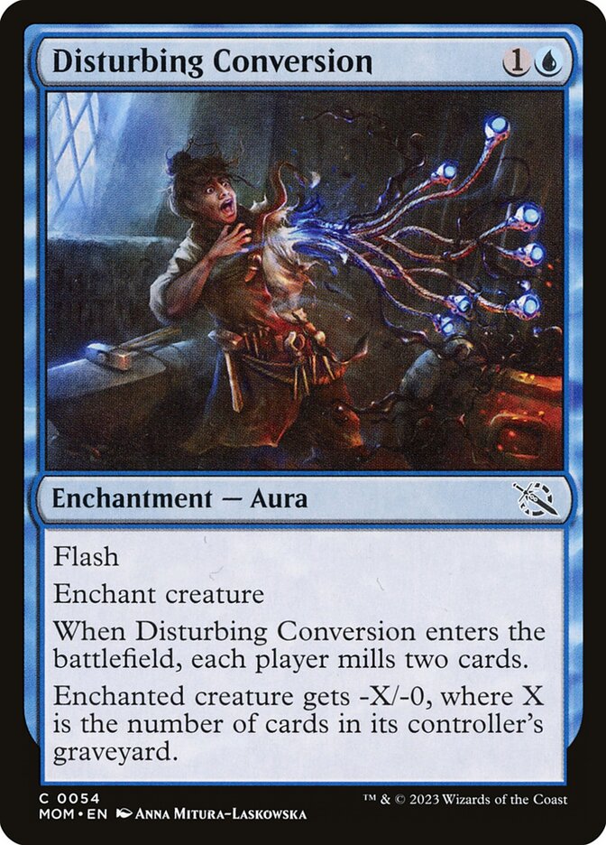 Disturbing Conversion 54 (March of the Machine)  - Foil | Good Games Adelaide SA