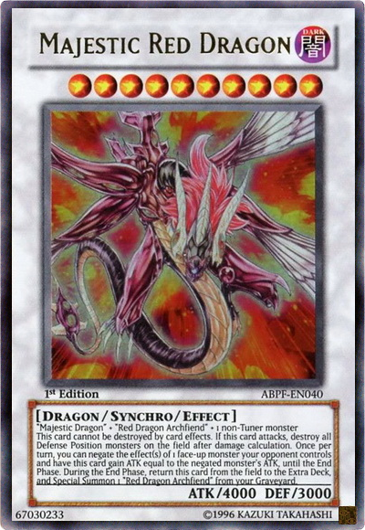 Majestic Red Dragon [ABPF-EN040] Ultra Rare | Good Games Adelaide SA