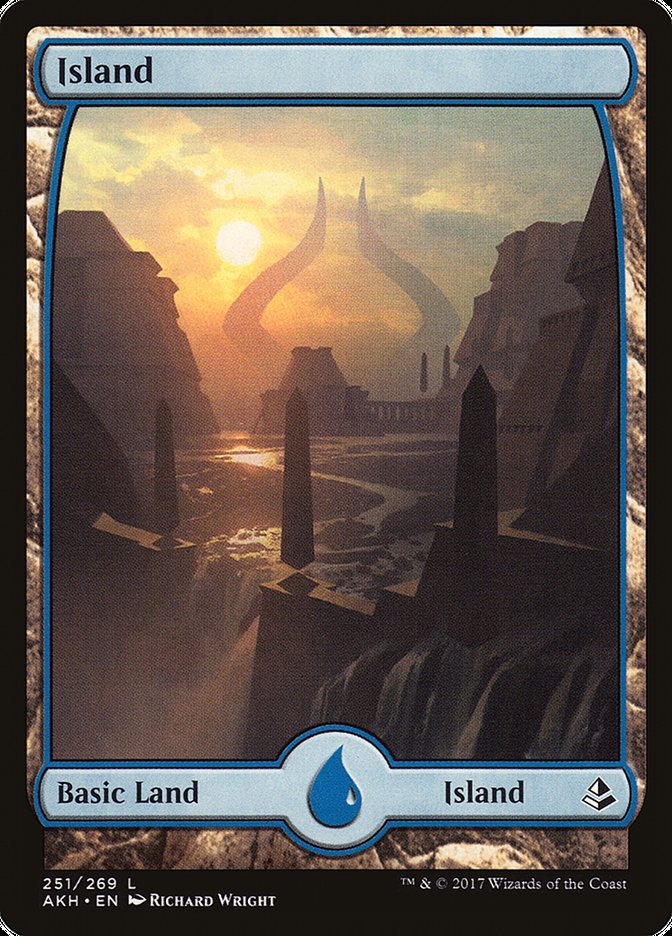 Island (251) - Full Art [Amonkhet] | Good Games Adelaide SA