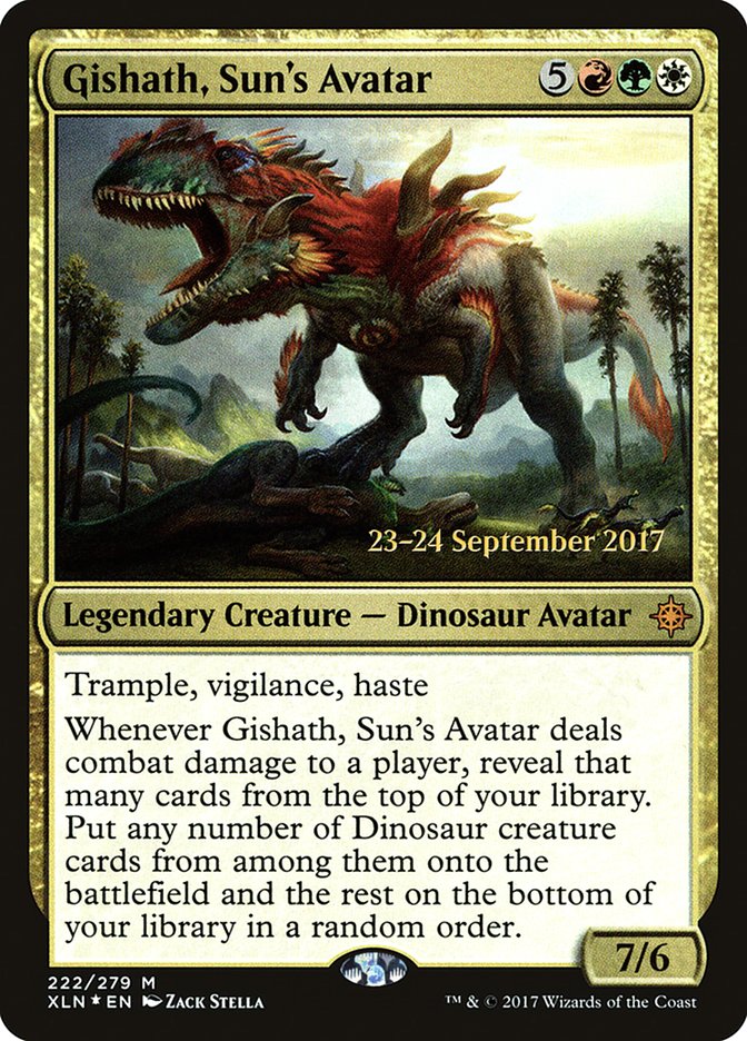 Gishath, Sun's Avatar [Ixalan Promos] | Good Games Adelaide SA