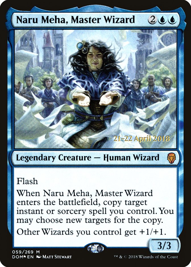Naru Meha, Master Wizard [Dominaria Promos] | Good Games Adelaide SA