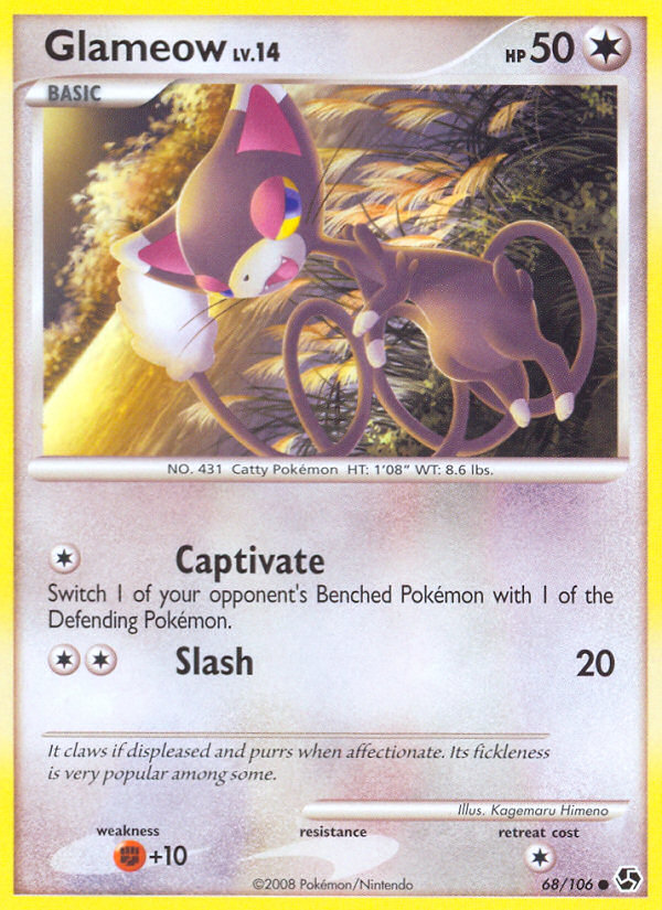 Glameow (68/106) [Diamond & Pearl: Great Encounters] | Good Games Adelaide SA