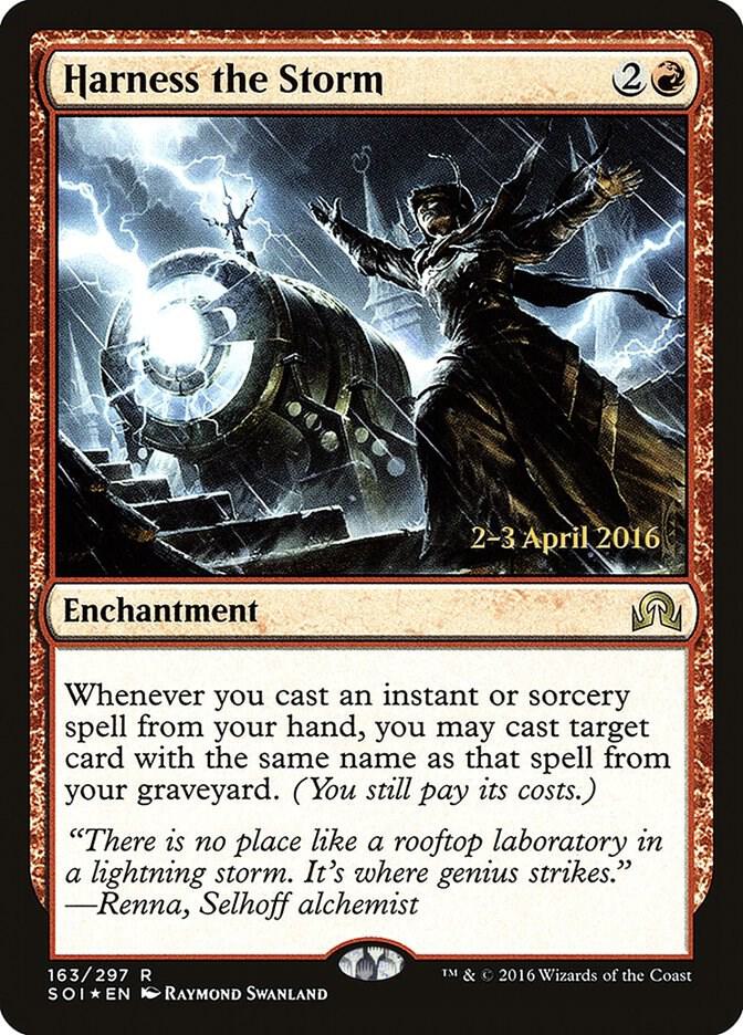 Harness the Storm 163 (Prerelease Cards)  - Foil | Good Games Adelaide SA