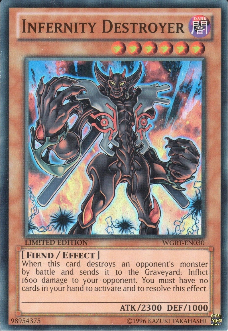 Infernity Destroyer [WGRT-EN030] Super Rare | Good Games Adelaide SA