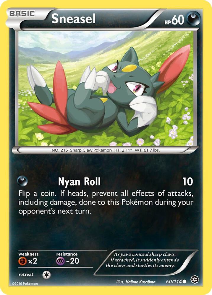 Sneasel 60/114 (XY - Steam Siege)  | Good Games Adelaide SA