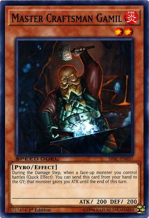 Master Craftsman Gamil [SBSC-EN037] Common | Good Games Adelaide SA