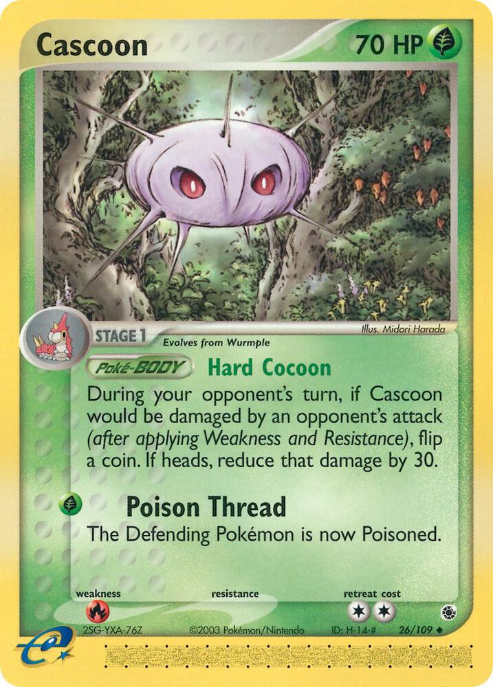 Cascoon 26/109 (Ruby and Sapphire)  | Good Games Adelaide SA