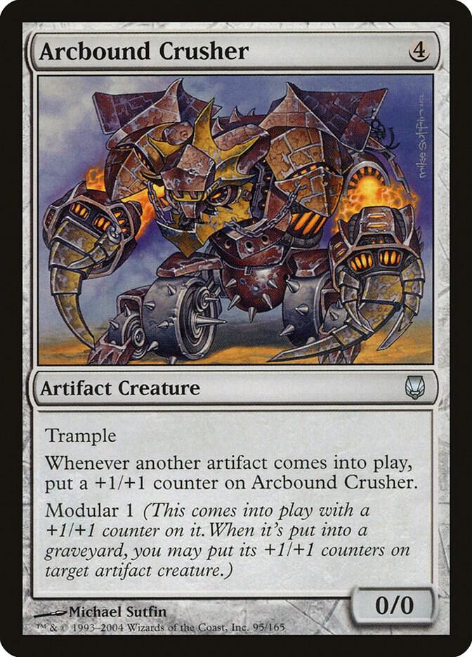 Arcbound Crusher 95 (Darksteel)  - Foil | Good Games Adelaide SA