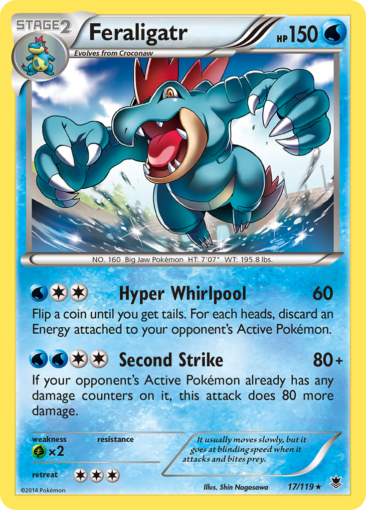 Feraligatr (17/119) [XY: Phantom Forces] | Good Games Adelaide SA